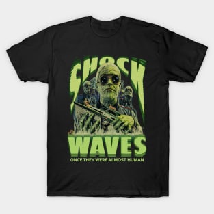 Shock Waves, Classic Horror. (Version 1) T-Shirt